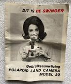 Polaroid camera Swinger model 20., Audio, Tv en Foto, Fotocamera's Analoog, Ophalen, Gebruikt, Polaroid, Polaroid