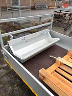 Rvs wastrog compleet, ideaal in werkplaats of garage!, Doe-het-zelf en Verbouw, Sanitair, Ophalen, Zo goed als nieuw, Rvs