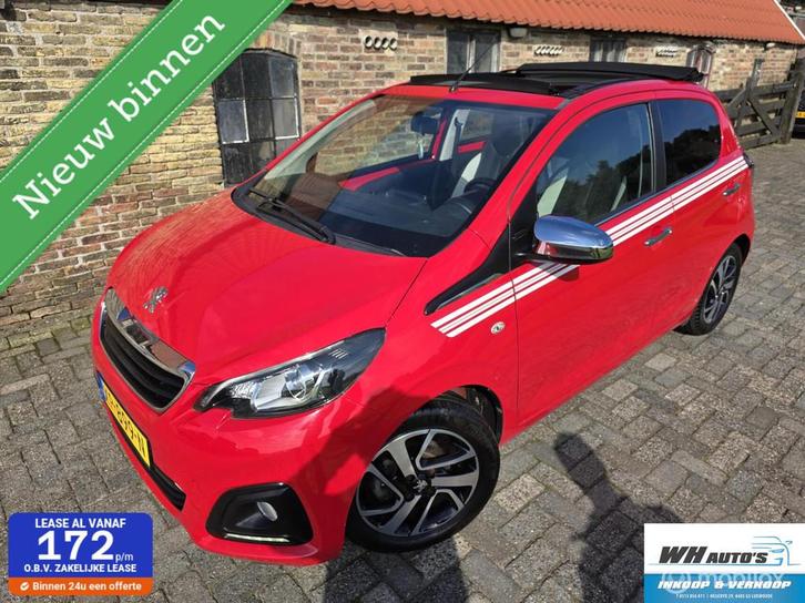 Peugeot 108 1.2 Puretech Allure TOP! Cabrio | Camera, Auto's, Peugeot, Bedrijf, Te koop, ABS, Achteruitrijcamera, Airbags, Airconditioning