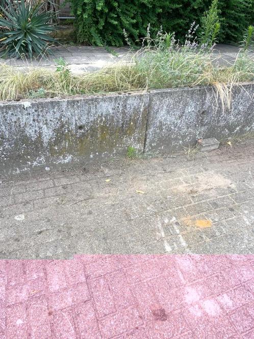 Ca. 10 st. Gebruikte Keerwanden, L-Elementen, 75x300x50cm, Tuin en Terras, Tegels en Klinkers, Gebruikt, Overige typen, Beton