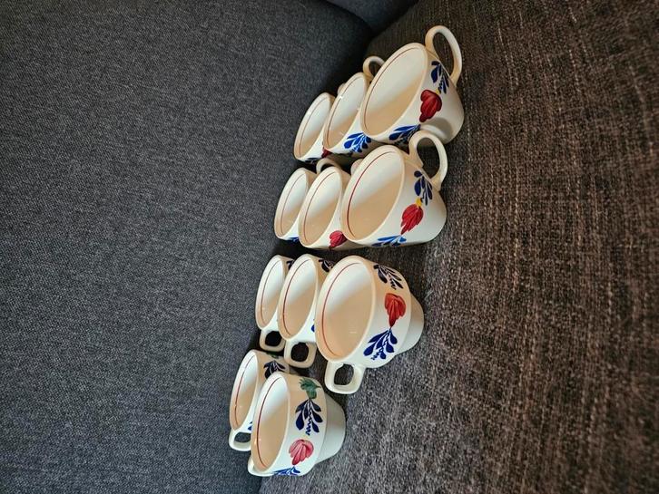 Boerenbont bont, Huis en Inrichting, Keuken | Servies, Zo goed als nieuw, Schaal of Schalen, Boerenbont, Aardewerk, Ophalen of Verzenden