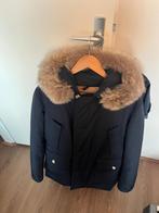 Woolrich jas zgan, Maat 52/54 (L), Blauw, Ophalen of Verzenden, Zo goed als nieuw