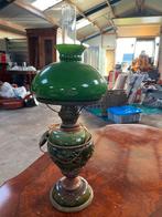 Antieke Majolica Olielamp, Antiek en Kunst, Ophalen of Verzenden