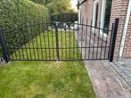 Mooie  grote ingang/tuinpoort in goede staat, Ophalen, Met poort, Spijlenhekwerk, Zo goed als nieuw