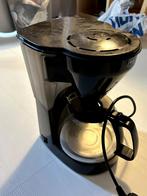 Zwart koffiezetapparaat met glazen kan (pakket 35), Gebruikt, Koffiemachine, Gemalen koffie, Ophalen of Verzenden