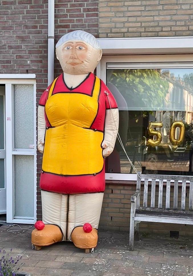 Verhuur Abraham en Sarahpoppen, Hobby en Vrije tijd, Feestartikelen | Verhuur, Gebruikt, Abraham of Sarah, Ophalen