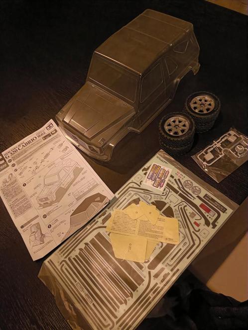 Tamiya Mercedes G-Wagen bodyset M-chassis, Hobby en Vrije tijd, Modelbouw | Radiografisch | Auto's, Nieuw, Auto onroad, Elektro