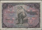 Spanje 50 pesetas 1906 gebruikt/scheurtje p.58a (nr 29), Verzenden, Overige landen, Los biljet
