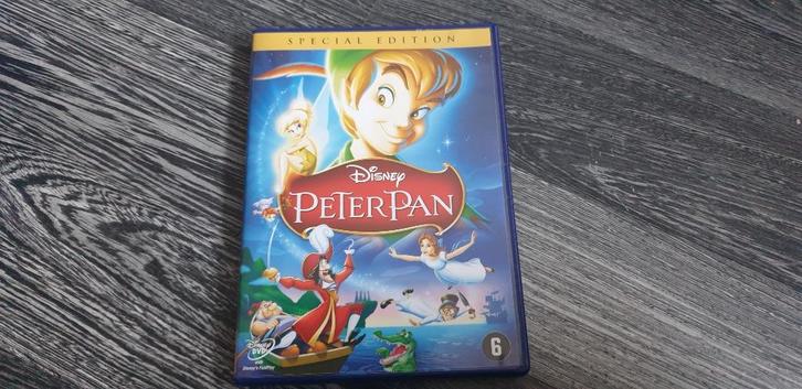 Te koop dvd disney classics Peter pan . Rugnummer 14, Cd's en Dvd's, Dvd's | Tekenfilms en Animatie, Zo goed als nieuw, Europees