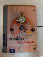 Renovatie 2 - Bedrijfskunde boek Bouwkunde MBO Liebregts, Ophalen of Verzenden, Zo goed als nieuw