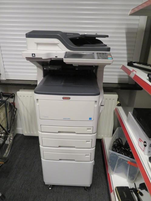 OKI ES8473 MFP kleuren multifunctioneel kopieerapparaat, Computers en Software, Printers, Gebruikt, All-in-one, Scannen, Ophalen