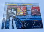 Herman Brood hand gesigneerde ingelijst kunstwerk top staat!, Antiek en Kunst, Kunst | Litho's en Zeefdrukken, Ophalen
