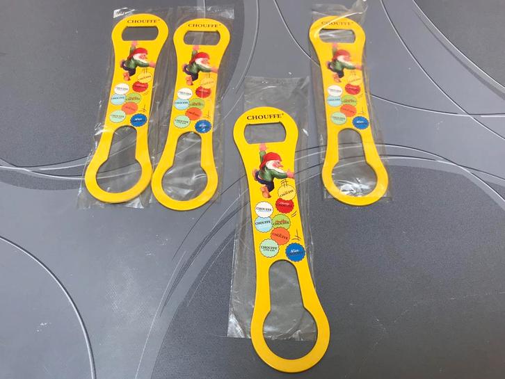 Chouffe bier stoppentrekkers, 4st.voor12€, Verzamelen, Merken en Reclamevoorwerpen, Nieuw, Overige typen, Ophalen of Verzenden