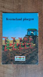 Folder KVERNELAND ploegen, Ophalen of Verzenden, Gelezen, Folder