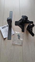 Nannarp Besta poten 4 st zwart Ikea + steunpoot, Ophalen of Verzenden, Zo goed als nieuw