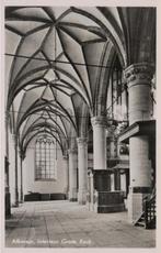 1.1112 1958 Alkmaar Interieur Grote Kerk, 1940 tot 1960, Noord-Holland, Ongelopen, Verzenden