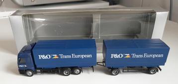 P&O Trans European Truck Model 1:87 beschikbaar voor biedingen