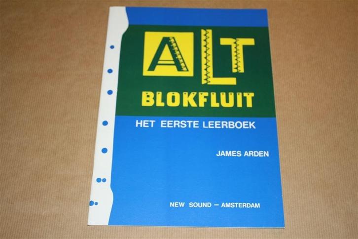 Alt blokfluit - het eerste leerboek, Boeken, Muziek, Zo goed als nieuw, Artiest, Ophalen of Verzenden