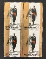 NvpH 1367 blok 4 zegels postfris, Postzegels en Munten, Postzegels | Nederland, Na 1940, Ophalen of Verzenden, Postfris