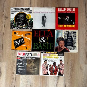 Louis Armstrong & Ella Fitzgerald LP Collectie beschikbaar voor biedingen