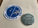 Patch en button wapenveld, Ophalen, Zo goed als nieuw, Overige onderwerpen
