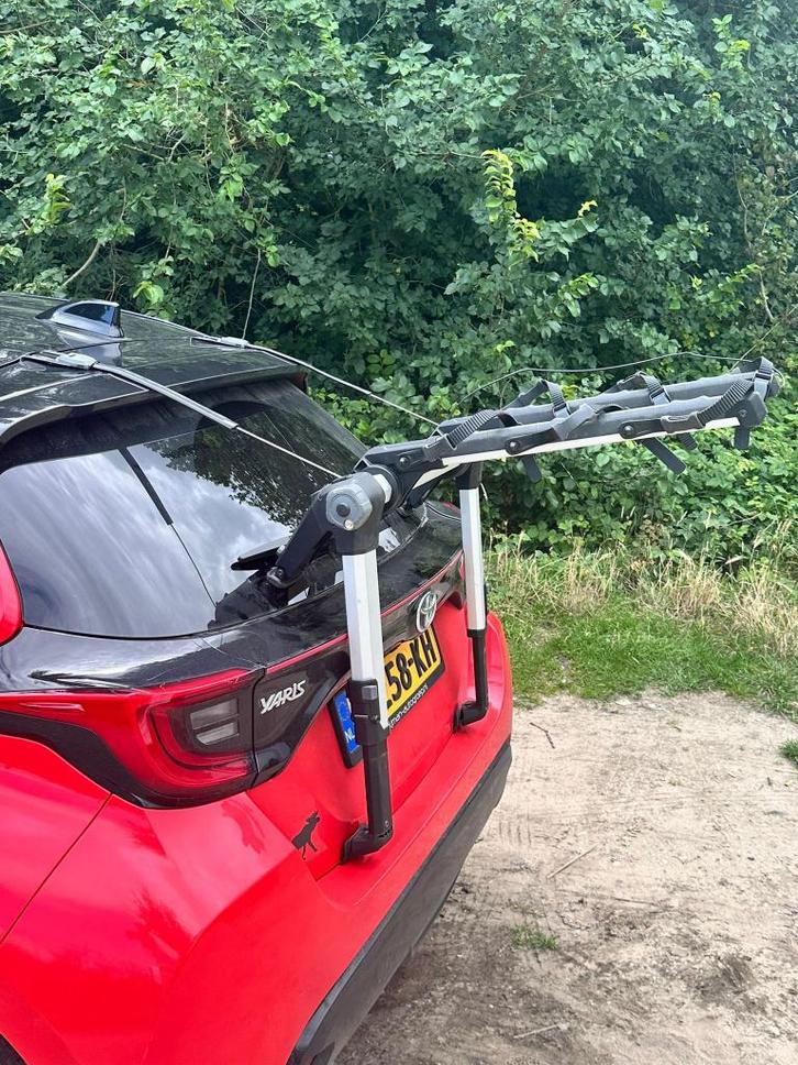 fietsdrager Thule Outway Hanging 3 fietsen, Auto diversen, Fietsendragers, Zo goed als nieuw, Achterklepdrager, 3 fietsen of meer