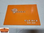 Instructieboekje Peugeot 504 1979, zeer netjes, Gebruikt, Ophalen of Verzenden, Peugeot, Peugeot