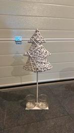 Rieten kerstboom incl 2 waxinelichtjes houders, Ophalen of Verzenden, Nieuw
