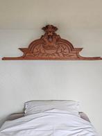 Antiek gesneden houten fronton vintage wanddecoratie, Ophalen, Gebruikt