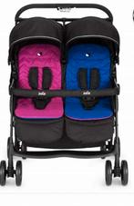 Zgan dubbele buggy/wagen, Ophalen, Zo goed als nieuw, Kinderwagen of Buggy