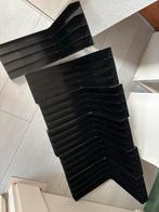 6 Vinyl Rekken - Zwart, Cd's en Dvd's, Vinyl | Overige Vinyl, Ophalen, Gebruikt