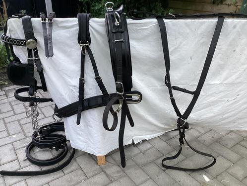 Enkelspan tuig  geheel compleet   Full. Gebruikt, Dieren en Toebehoren, Paarden en Pony's | Hoofdstellen en Tuigage, Gebruikt