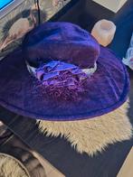 Paarse Carnavalshoed, Kleding | Dames, Hoeden en Petten, Ophalen of Verzenden, Zo goed als nieuw, One size fits all, Hoed