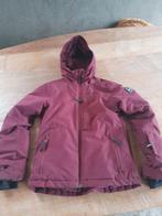 O'Neill Ski Jas - Bordeaux Rood MT140 (Nieuwstaat), Ophalen of Verzenden, Zo goed als nieuw, Meisje, Jas