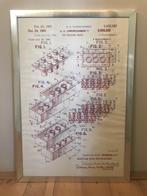 Posters over LEGO, Ophalen, Rechthoekig Staand, Met lijst, Zo goed als nieuw