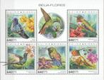 2018 Guinee-Bissau Fauna Vogels Kolibrie, Ophalen of Verzenden, Postfris, Dier of Natuur