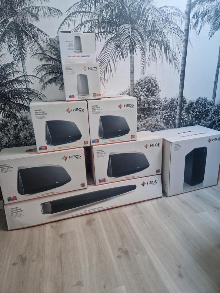 Complete Denon Heos Geluidsinstallatie, Audio, Tv en Foto, Luidsprekers, Gebruikt, Overige typen, 120 watt of meer, Overige merken