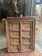 Stoer oud raamluik / deurenset uit India, Ophalen, Gebruikt, Nvt, Nvt