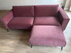 Roze bank - goede staat, Huis en Inrichting, Banken | Bankstellen, Ophalen, Gebruikt, Driepersoons, 75 tot 100 cm