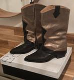 DWRS LAARZEN FLAP zwart en goud MAAT 40, Kleding | Dames, Schoenen, DWRS, Verzenden, Zwart, Lage of Enkellaarzen