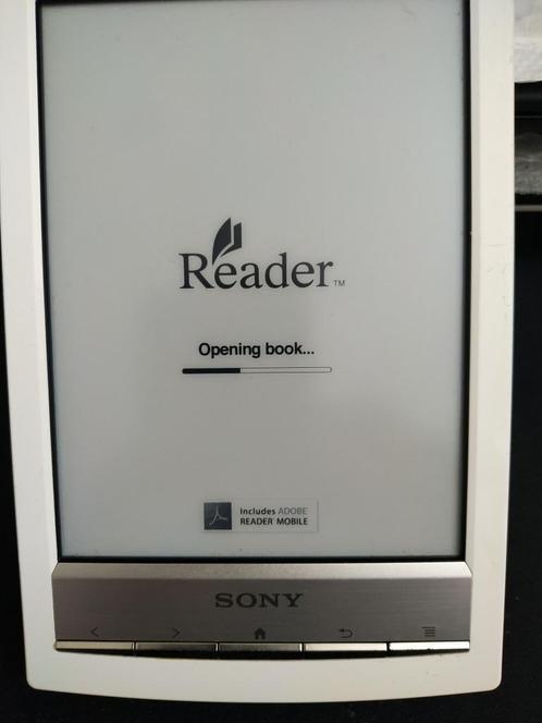 Sony Reader PRS-T1 wit en zwart, Computers en Software, E-readers, Gebruikt, 6 inch of minder, 4 GB of minder, Touchscreen, Wi-Fi