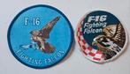 Patch F16 Fighting Falcon, Ophalen of Verzenden, Zo goed als nieuw, Patch, Badge of Embleem