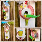 Voorjaarstip! BA 'Even Bijkletsen' Theepot Vogelhuisje, Tuin en Terras, Ophalen of Verzenden, Nieuw