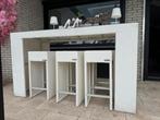Bartafel set voor buiten, Ophalen of Verzenden, Zo goed als nieuw, Rechthoekig