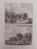252-253 / Tjerkwerd aan de Trekvaard Bolswerd  Gravure 1790, Antiek en Kunst, Kunst | Etsen en Gravures, Ophalen of Verzenden