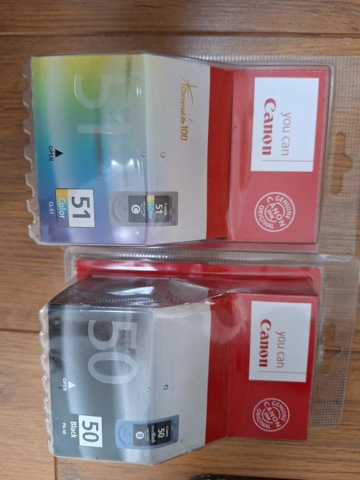 Cartridges (Canon) bestemd voor zwart en kleurenprinter, Computers en Software, Overige Computers en Software, Nieuw, Ophalen