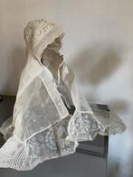 Antieke (knip) muts met prachtig fijn kant, Antiek en Kunst, Antiek | Kleding en Accessoires, Ophalen of Verzenden