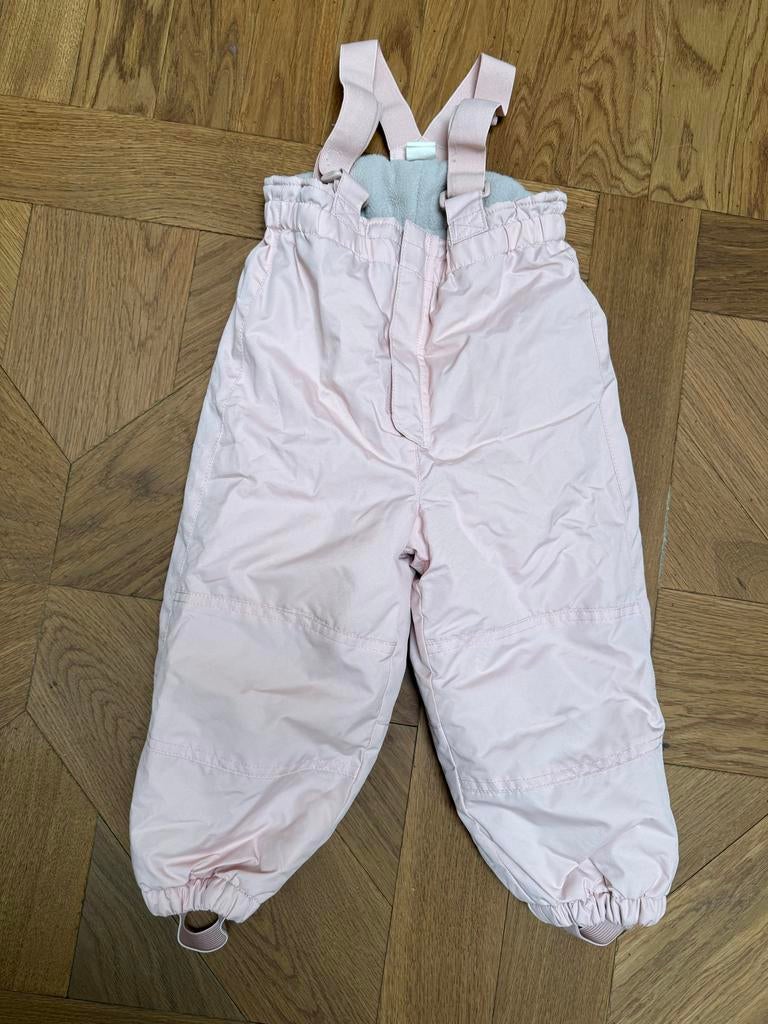 Lichtroze H&M skibroek maat 92, Kinderen en Baby's, Kinderkleding | Maat 92, Ophalen of Verzenden, Zo goed als nieuw, Meisje, Broek