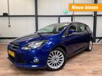 Ford FOCUS 1.0 EcoBoost Titanium / CLIMA / 6-BAK / NAVI / CR, Auto's, Ford, 125 pk, Blauw, Handgeschakeld, 1216 kg