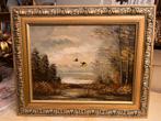 Prachtige olieverf schilderij, Antiek en Kunst, Kunst | Schilderijen | Klassiek, Ophalen of Verzenden